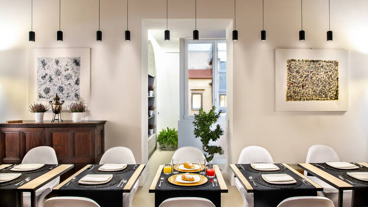 Artemisia Domus dining area
