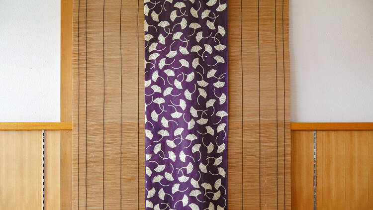 Autumn colours – Ginnan komon, ¥1,430