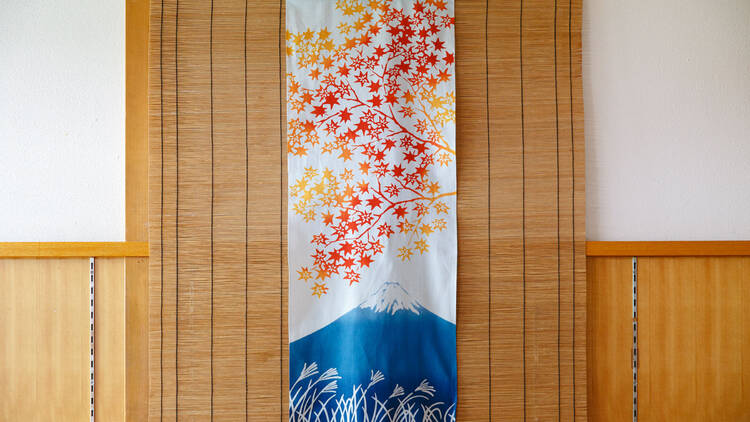 Autumn leaf hunting – Fuji at sunset, ¥1,760