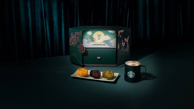 星巴克：流心榛子咖啡