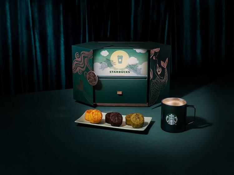 星巴克：流心榛子咖啡