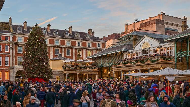 Covent Garden Christmas lights 