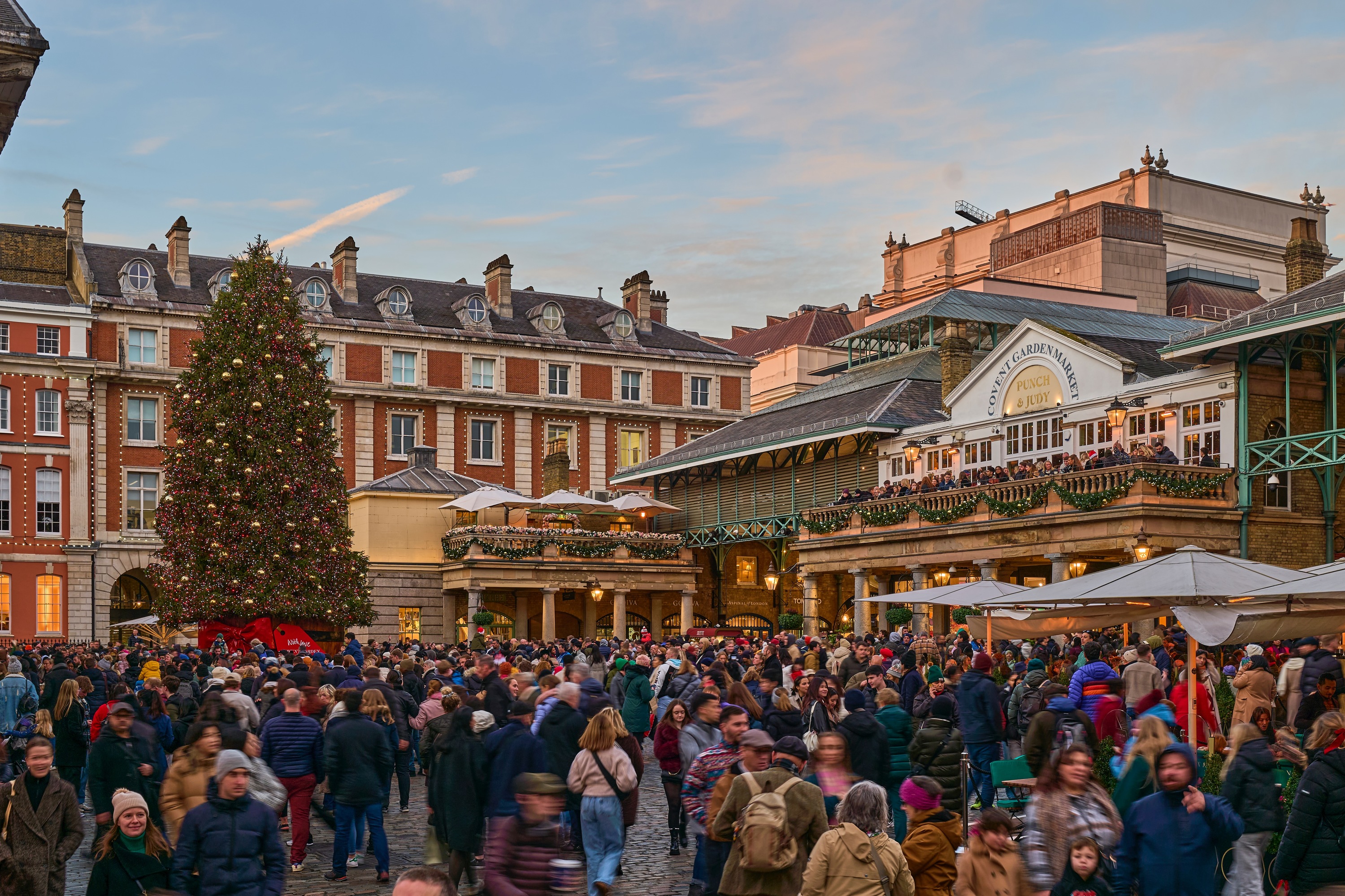 Here's the exact date Covent Garden's Christmas lights will be turned on for 2025