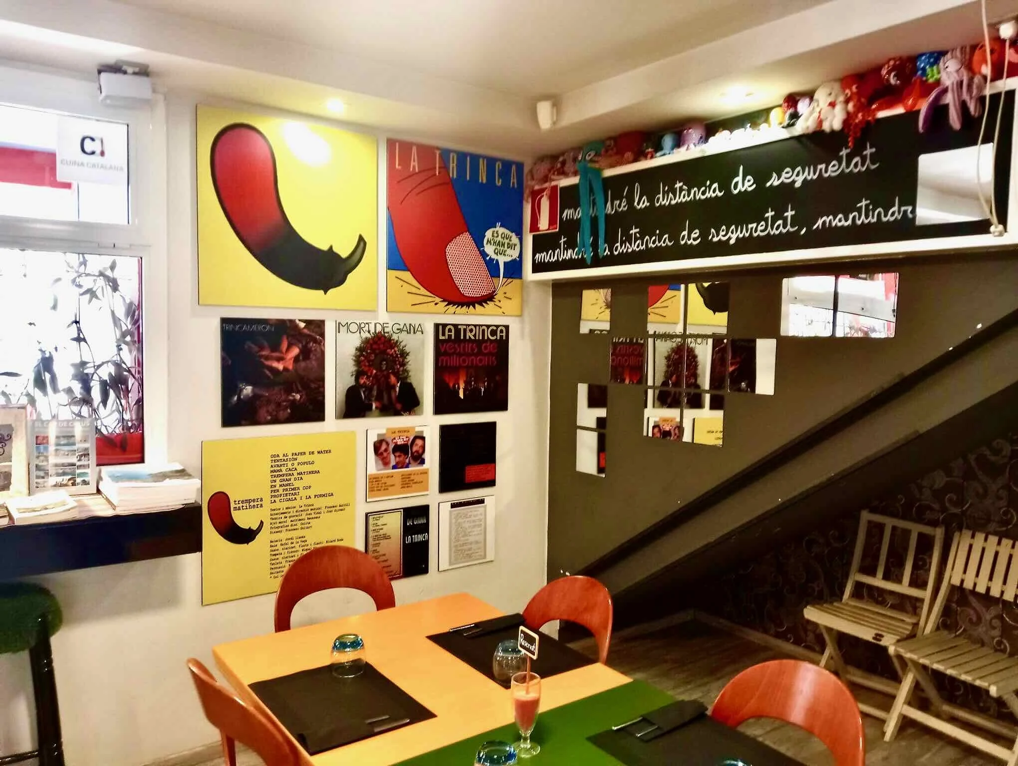 La sala dedicada a La Trinca de Tots Som Pops 