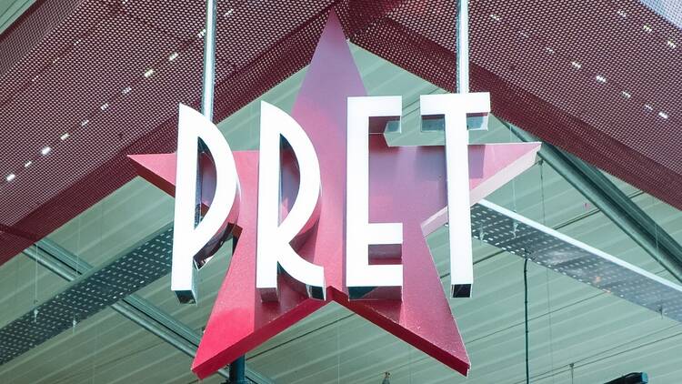 Pret a Manger sign