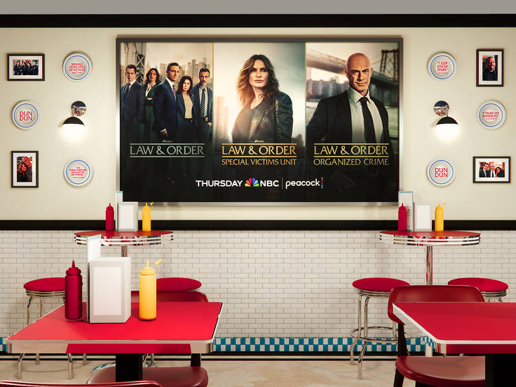Dun dun! A Law & Order-themed diner is taking over Rockefeller Center for one weekend only next month