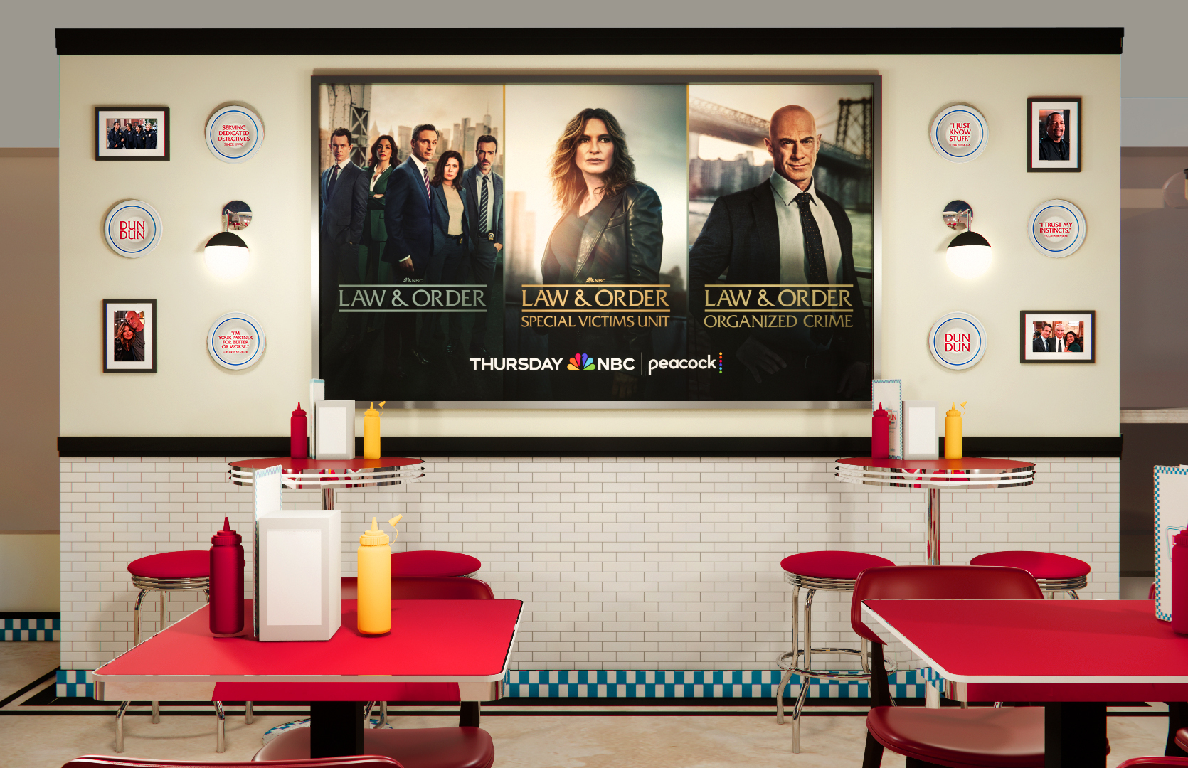Dun Dun! A Law & Order-themed diner is taking over Rockefeller Center for one weekend only next month