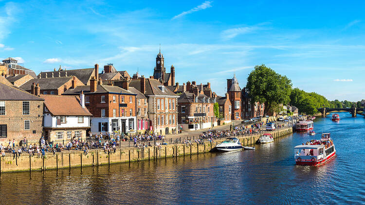 York, with River Ouse