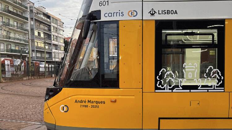 O eléctrico em Santo Amaro, Alcântara
