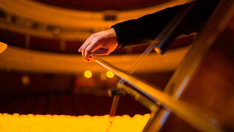 Sigh at a candlelit concert at the Palácio Estoril Hotel