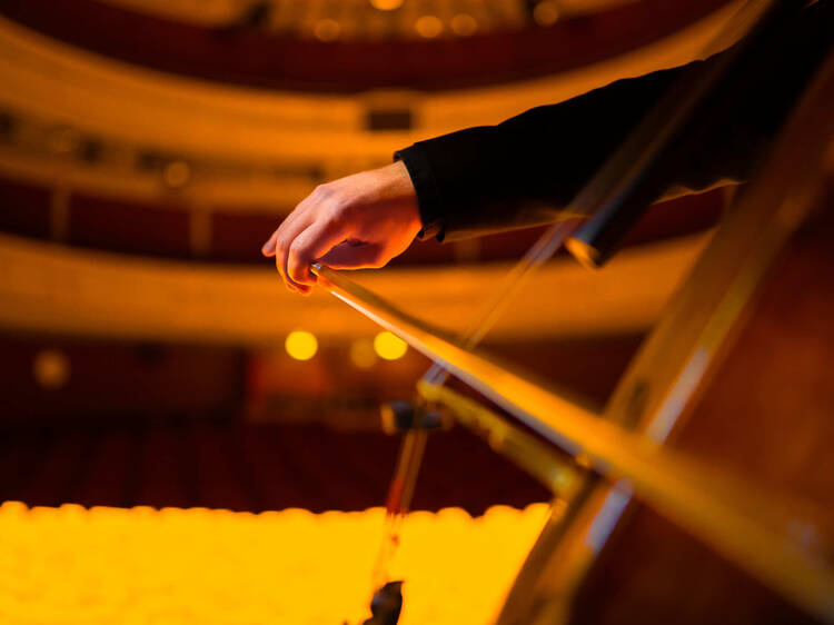 Sigh at a candlelit concert at the Palácio Estoril Hotel
