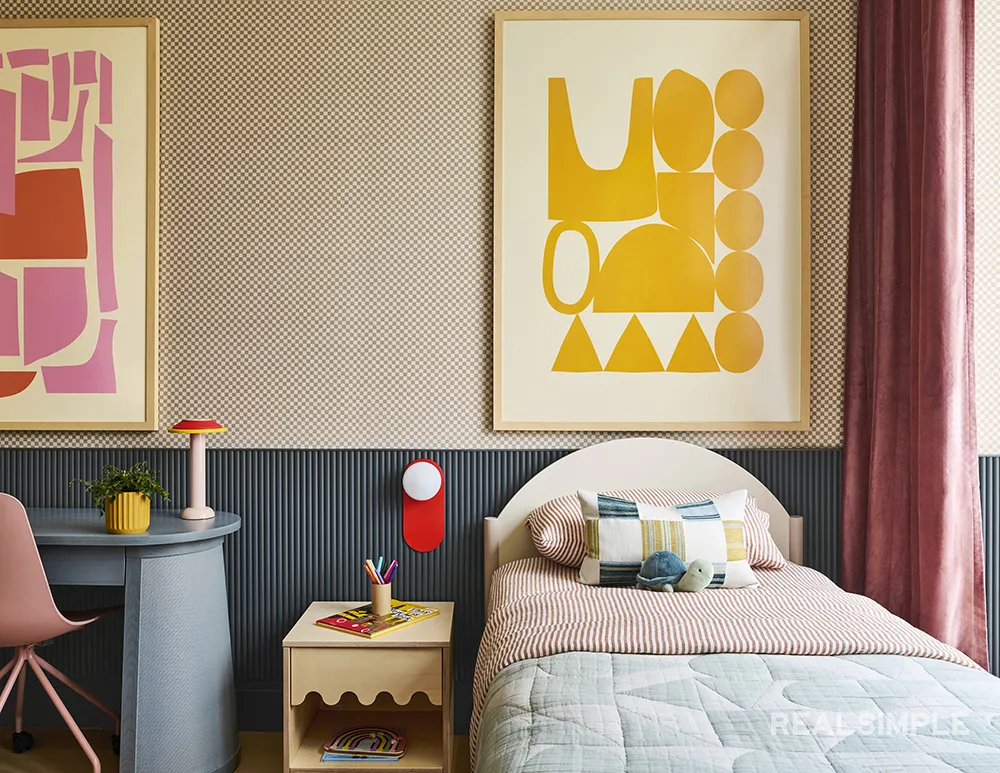 kids bedroom in real simple show home