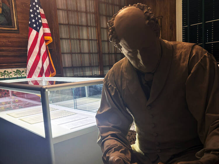 A rare draft of the Constitution is on display in Queens—but only this weekend
