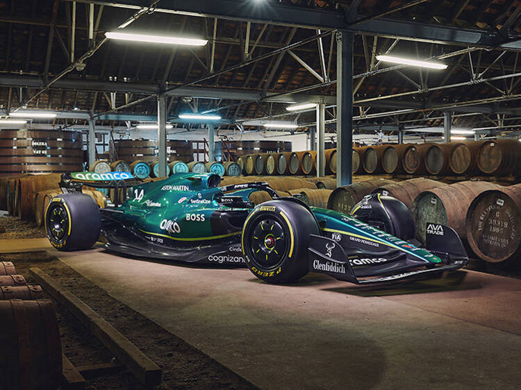 Grand Central is turning into an F1 playground with whisky, cocktails and a race car