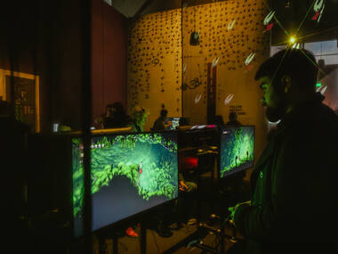 Be transported to another dimension at Game Worlds Be transported to another dimension at Game Worlds