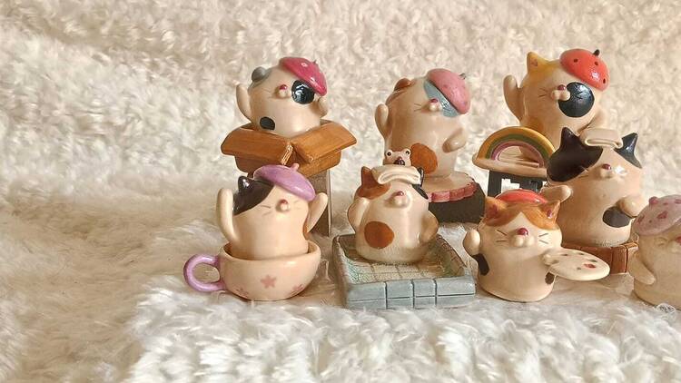 ปั้นเซรามิกและลงสีใต้เคลือบ | Happy Potter X My Dreamy Studio
