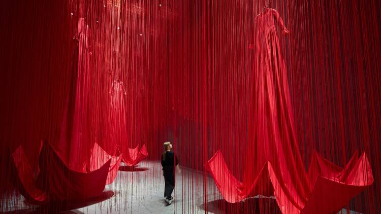 M plus dream rooms chiharu shiota infinite memory