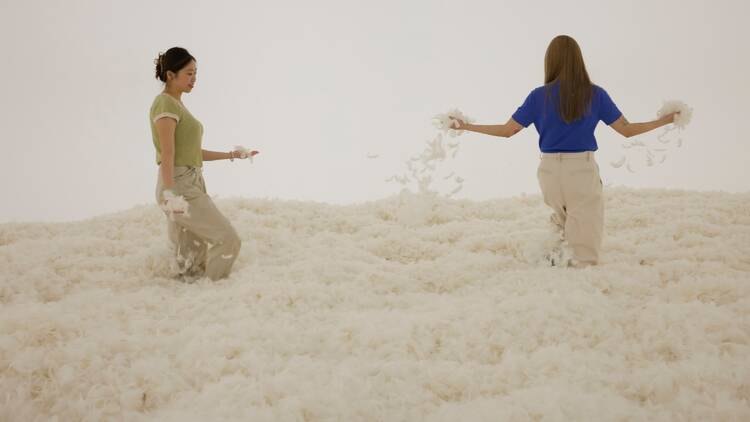 Dream Rooms M plus Feather room Judy Chicago