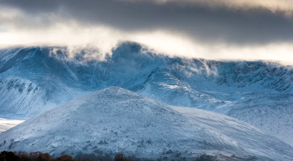 Cairngorms in Scotland