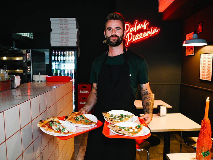Hip-hop, shots e pizza americana à fatia: bem-vindos à Palms