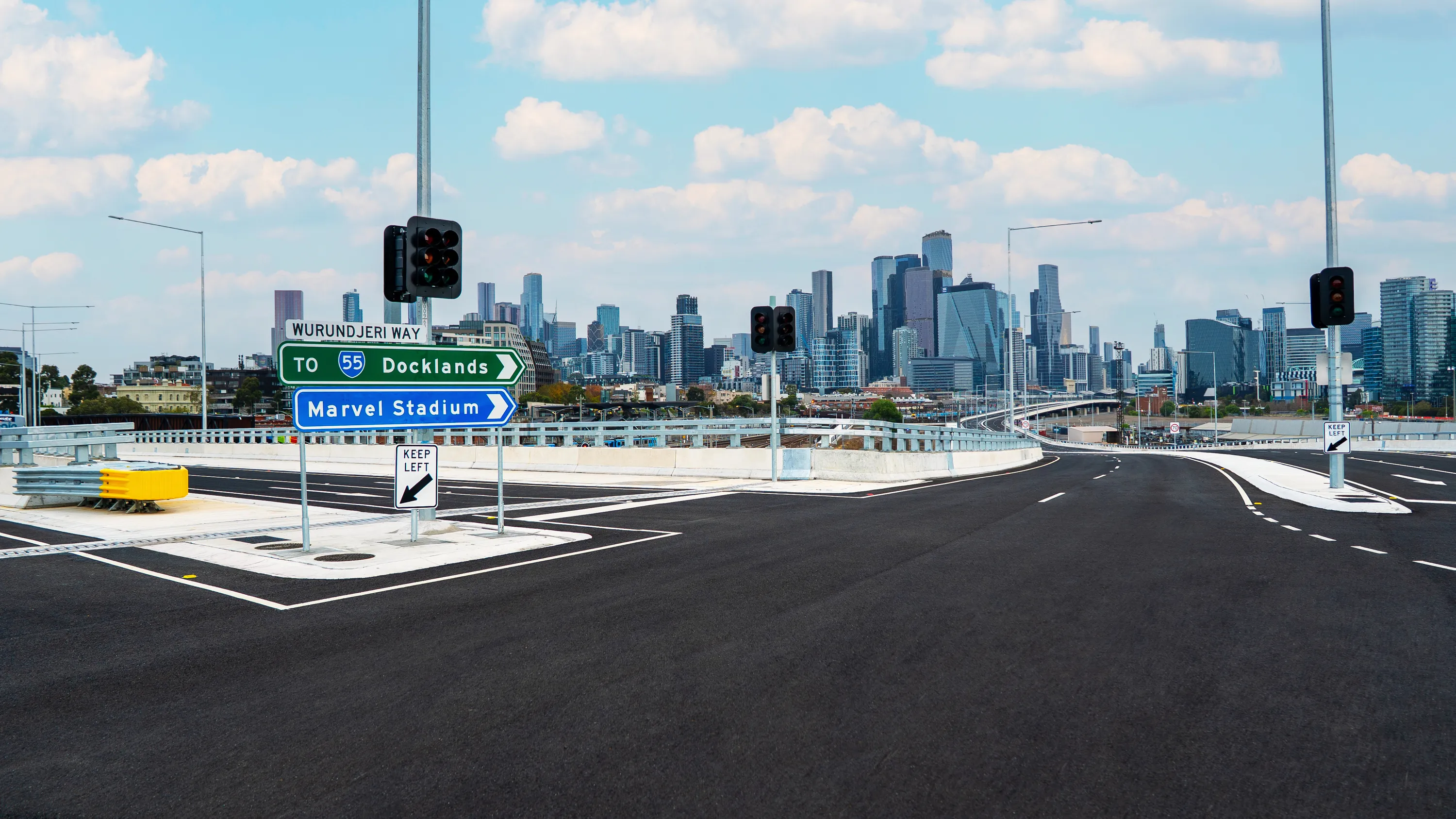 The new Wurundjeri Way extension.