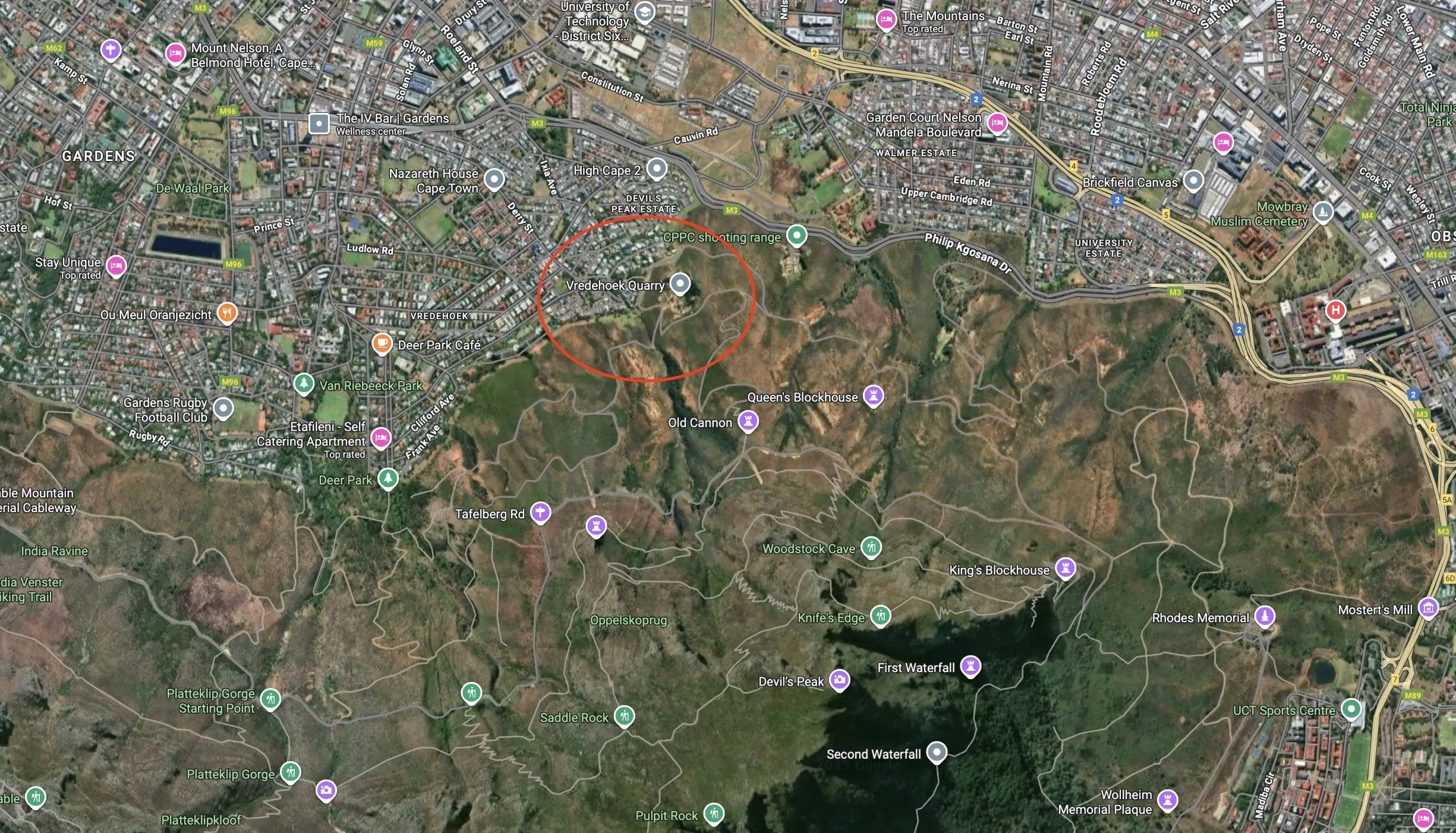 Vredehoek Quarry
