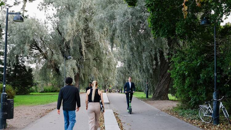 Kävele tai – juokse – Töölönlahden ympäri