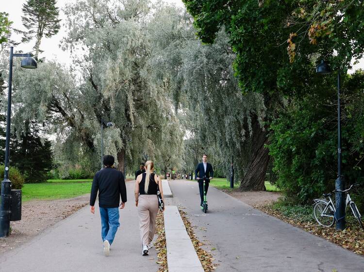 Kävele tai – juokse – Töölönlahden ympäri