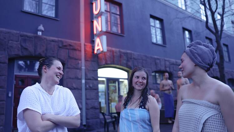 Find the naked truth about Finns in Kotiharjun sauna