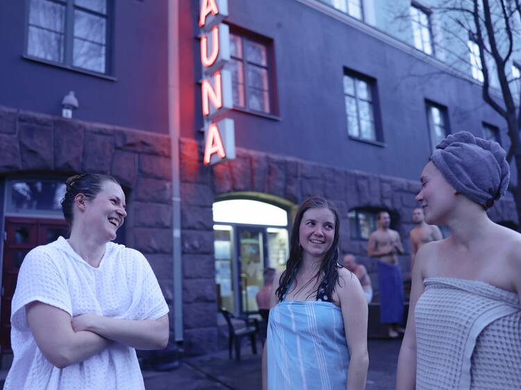 Find the naked truth about Finns in Kotiharjun sauna