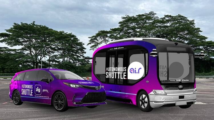 Punggol driverless shuttles