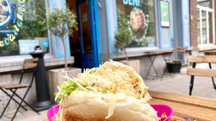 Grab a bite at Beni Falafel