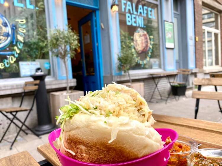 Grab a bite at Beni Falafel
