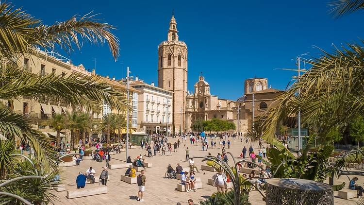 Square in Valencia