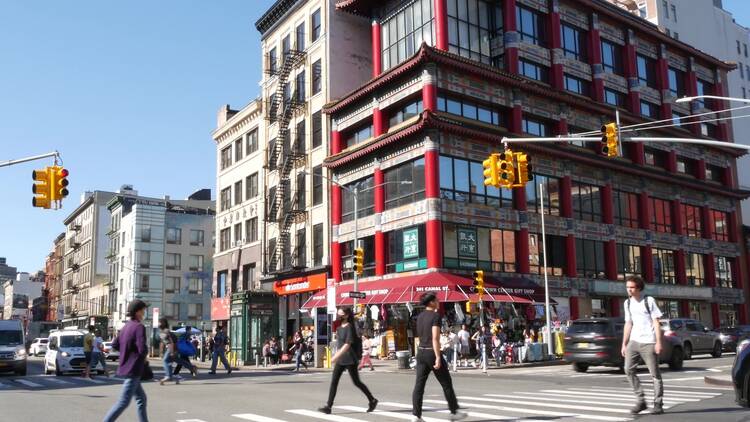 Canal Street in Manhattan 