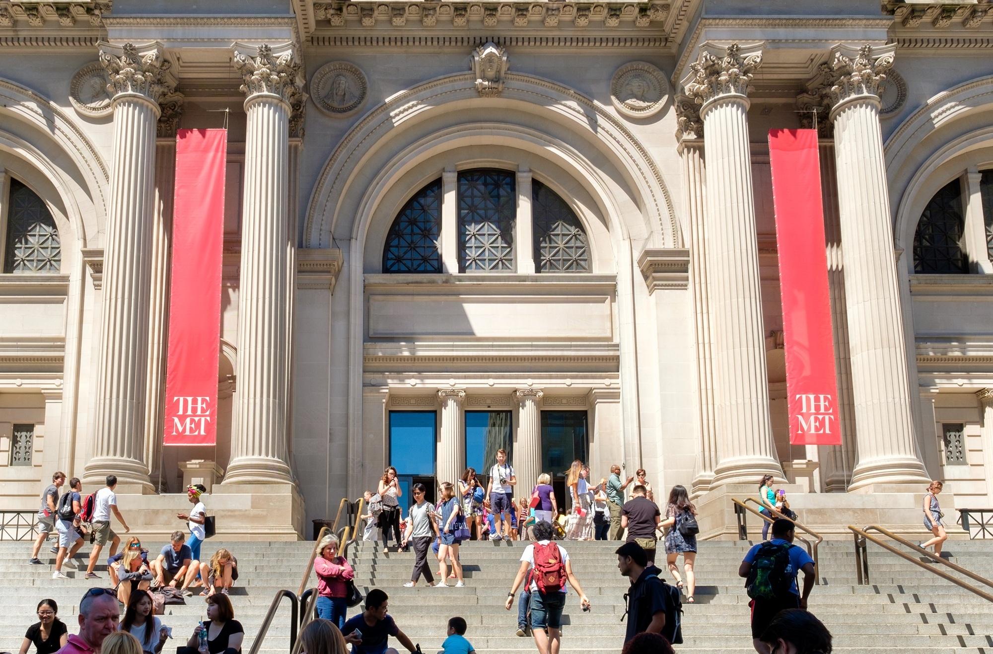 The Met just unveiled four new sculptures atop its famous steps-here's how they relate back to New York's natural habitat