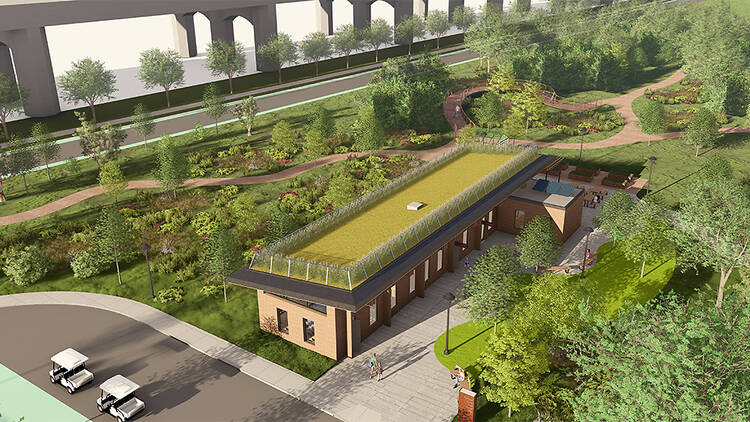 rendering of randalls island