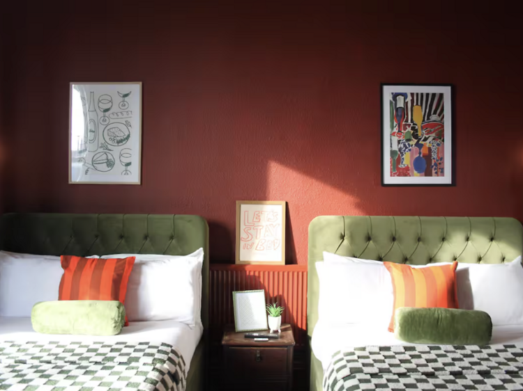 Sleep over at a mega Airbnb