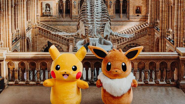 Pokémon at that Natural History Museum