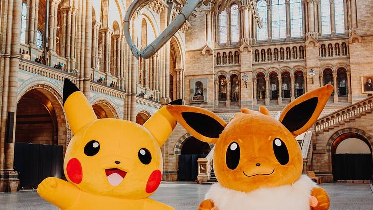 Collect ’em all at the Pokémon shop at the Natural History Museum