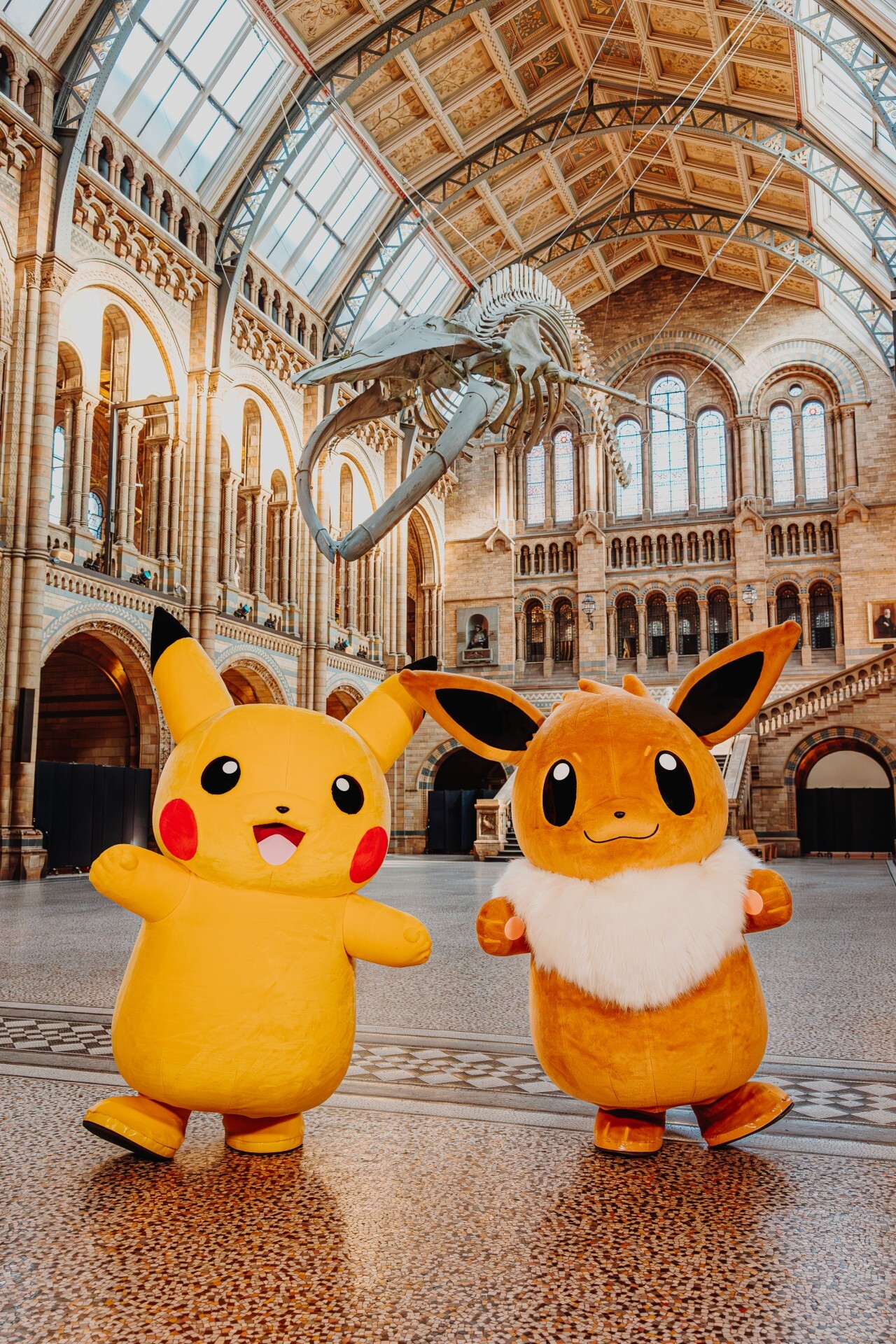 Pokémon at that Natural History Museum
