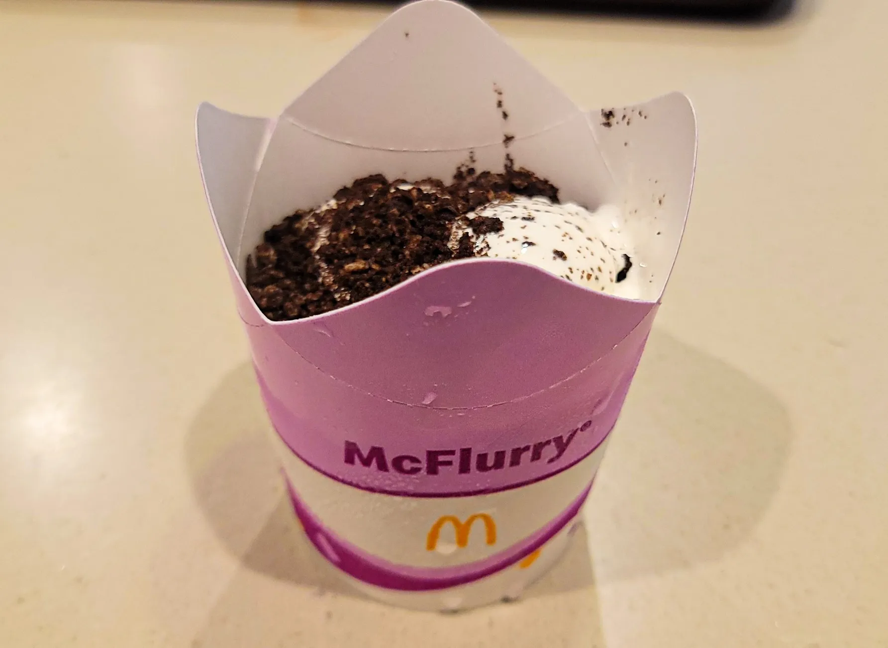McFlurry at McDonald's