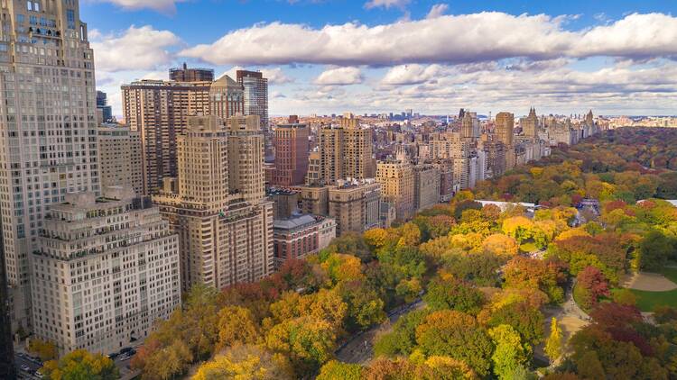 Central Park in autumn