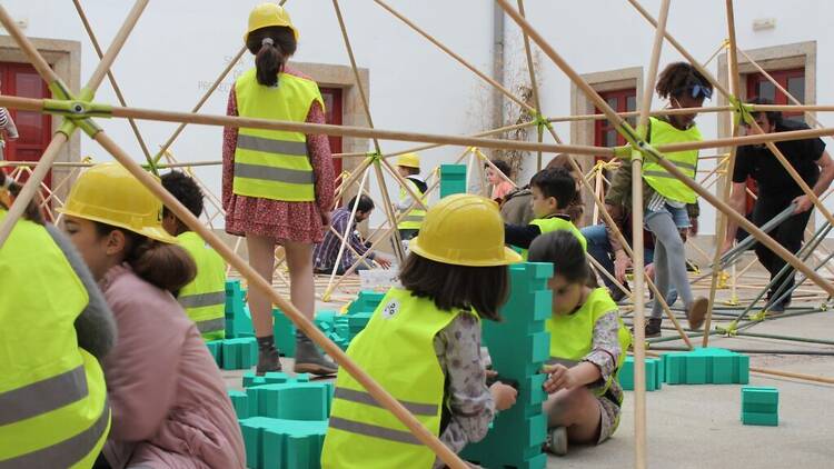 Construcciones (Espacio Abierto Quinta de los Molinos). Construcciones (Espacio Abierto Quinta de los Molinos).