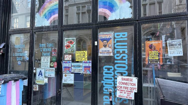 Bluestockings bookstore in NYC