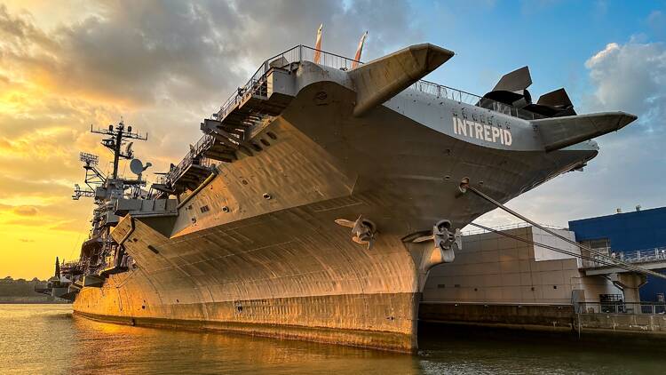 USS Intrepid in New York City