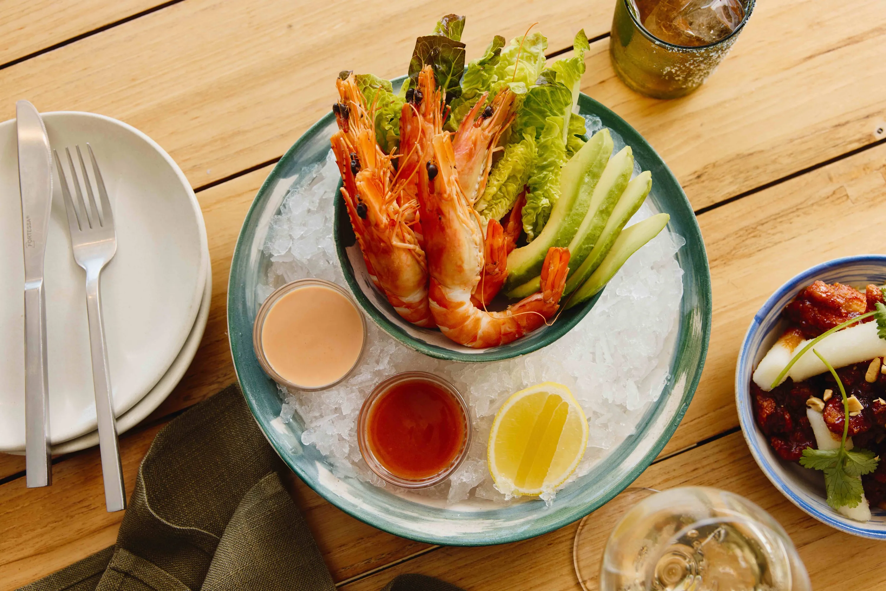 Prawn cocktail at Opera Bar