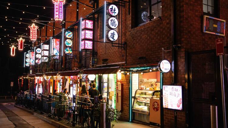 The sights, lights and tastes of Chinatown, Burwood.