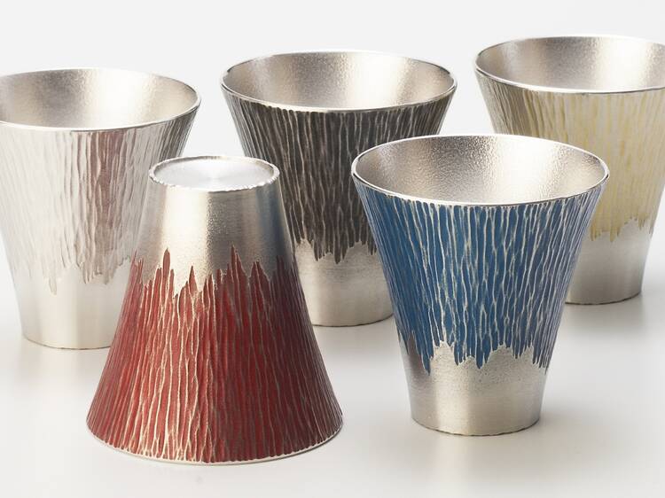Osaka Naniwa Suzuki pewterware