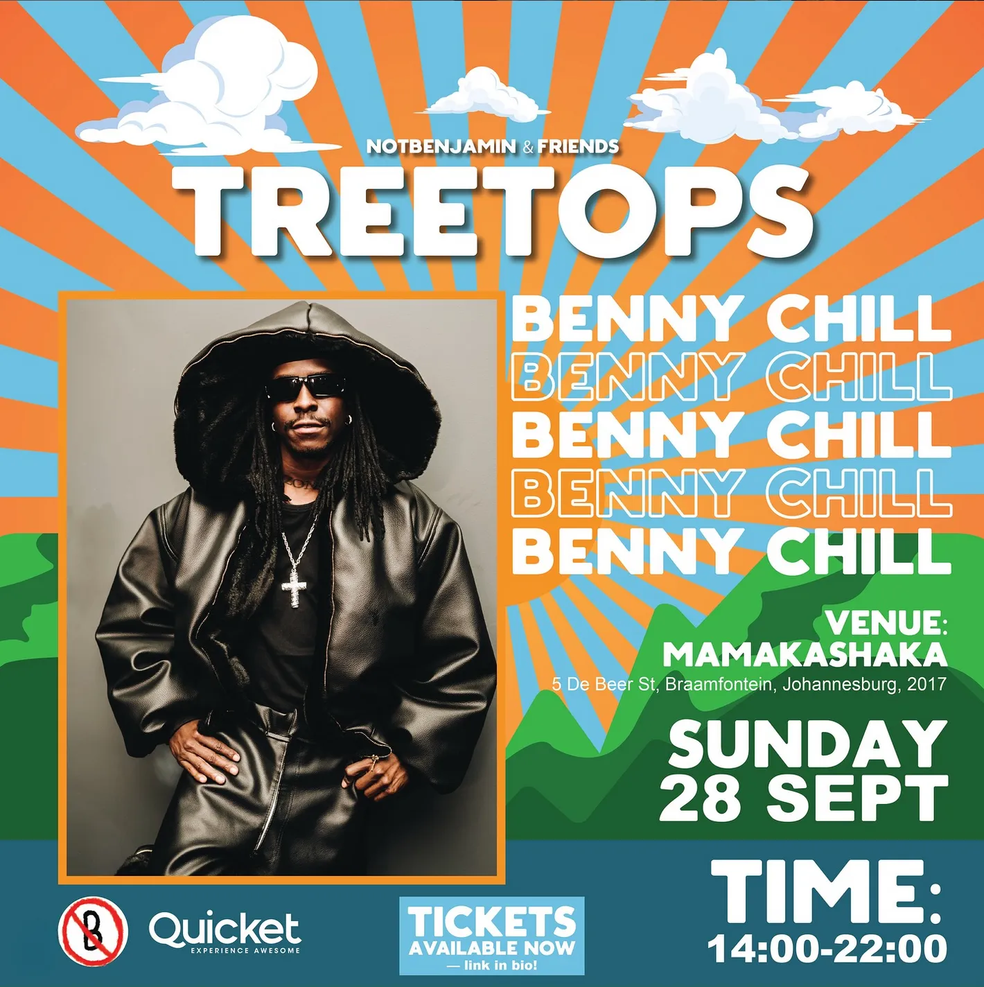 Treetops Third Edition Benny Chill Poster